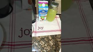 유청넣고 스무디 만들었어요 Delicious whey protein smoothie in the morning wheyprotein유청단호박 [upl. by Yleoj]