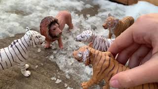 A Tiger storyPart 2Schleich [upl. by Audly]