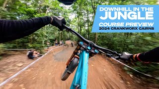 GoPro Downhill in the Jungle  Crankworx Cairns Downhill Course Preview 2024 [upl. by Humberto]