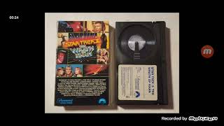 Opening to Star Trek II The Wrath of Khan 1982 Betamax Paramount Home Video [upl. by Sosanna]