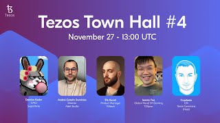 Tezos Town Hall 4 Gaming on Tezos [upl. by Silirama159]