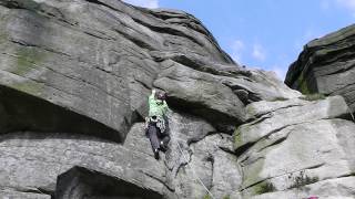 Climbing Paucity Stanage Edge [upl. by Moclam423]