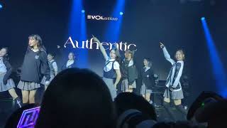 Colorful encore tripleS트리플에스 EVOLution Concert in Melbourne Fancam [upl. by Annoyed]