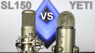 Blue Yeti vs Editors Keys SL150 [upl. by Gnuoy]