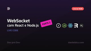 Parte 2 Implementando WebSocket com React e Nodejs  Remix NEXTjs Socketio  Live Fullstack [upl. by Boor]