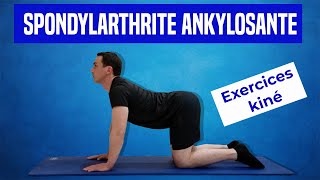 Spondylarthrite ankylosante  Exercices kiné [upl. by Ymaj957]