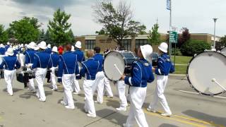 Lamphere HS Marching Band at the Memorial Day Parade 2012  Part 9 [upl. by Latouche831]