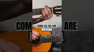 How to play Come As You Are from Nirvana [upl. by Hgielrak]