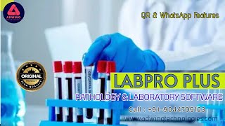 pathology Software with QR amp WhatsApp LabPro Plus Offline [upl. by Carline836]