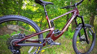 170mm of Trail Control  2021 Santa Cruz Nomad Carbon R [upl. by Eiroc]