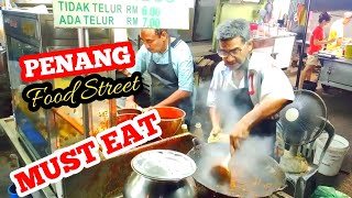 Best Food in PENANG MALAYSIA  Penang Street Food Low Budget [upl. by Dacia]