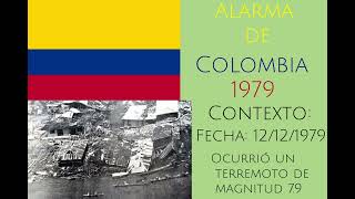 Colombia eas alarm 1979 🇨🇴 [upl. by Airam]