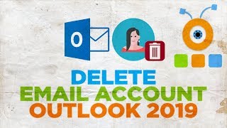 How to Delete an Email Account in Outlook 2019  How to Remove an Email Account in Outlook 2019 [upl. by Shifra]