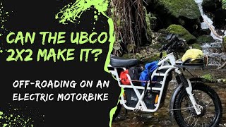 TWO trails in ONE DAY The UBCO 2x2 ELECTRIC bike is a MACHINE [upl. by Mathews]