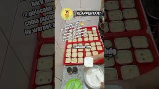 Klappertart idejualan klapertart klappertaart milscakebdg [upl. by Khalin]