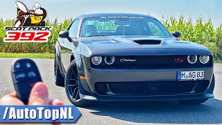 DODGE Challenger 392 RT SCAT PACK  REVIEW on AUTOBAHN NO SPEED LIMIT by AutoTopNL [upl. by Edwyna]