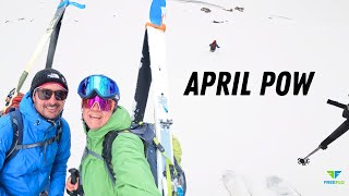 Skiers are missing a trick APRIL POWDER SKIING in Sainte Foy Tarentaise French Alps [upl. by Victoir856]