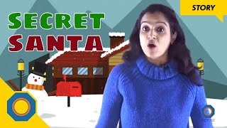 Secret Santa  Christmas Story  Story for Kids  NutSpace [upl. by Kcirttap]