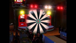 PDC World Championship Darts 2008 PC 2008 Gameplay [upl. by Oicapot]