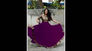 ••Stylish Taffeta Silk Heavy Embroidered Gown With Dupatta••taffetasilk gownfashionwala [upl. by Enelrak506]