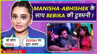 Bebika Lashes Out On ManishaAbhisheks Fandom Call Them Toxic amp Reacts On Elvish Yadav Arrest News [upl. by Hsetim66]