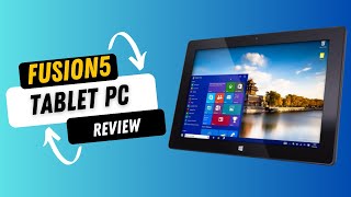 Fusion5 10 Windows 11 Pro FWIN232 Plus S1 Versatile Windows Tablet Review [upl. by Tychonn]