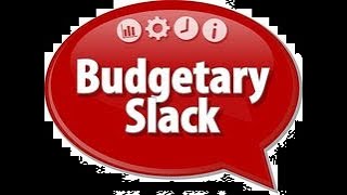 Budgets and Budgetary Slack [upl. by Airyt]