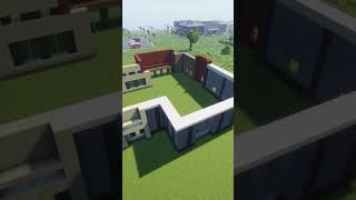 Shopping Centre Timelapse minecraft shorts [upl. by Einnek884]