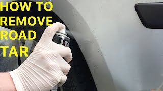 How To Remove Road Tar Spots from your Car amp quotW5quot Product Review [upl. by Ludvig]