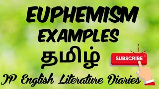 Euphemism in Tamil [upl. by Tessler]