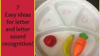 7 handson ways to teach your child about alphabet recognition and phonetic sounds [upl. by Nynnahs]