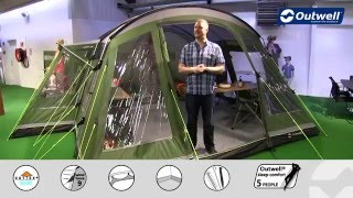 Outwell Montana 6 Tent  Innovative Family Camping [upl. by Rehpotsirhk]