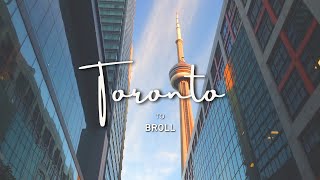 Toronto  broll [upl. by Eeslek]