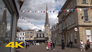 Trowbridge Walk Town Centre【4K】 [upl. by Pohsib]