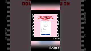 How to convert dollar to peso in paypal 2021 tutorial  convert currencies in paypal  usd to php [upl. by Desimone574]