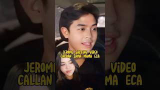 Lucunya Mama Eca Ikutan Salting Pas Video Call Sama Jerome eca jeromepolin [upl. by Naujed722]