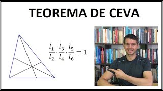 GEOMETRIA  Teorema de ceva [upl. by Eelahs]