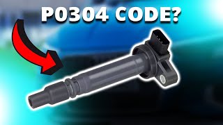 P0304 ERROR CODE MEANING SYMPTOMS CAUSES AND SOLUTIONS Cylinder 4 Misfire Detected [upl. by Philine]