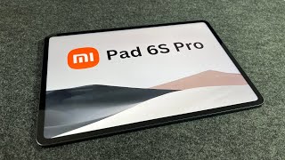 Xiaomi Pad 6S Pro unboxing and gaming  ASMR [upl. by Judus402]