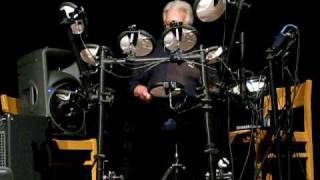 Gary McCracken demonstrates his electric drum kit [upl. by Bilak]