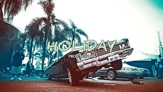 Free Gfunk West Coast Rap Beat  quot HOLIDAY quot [upl. by Aiceled]