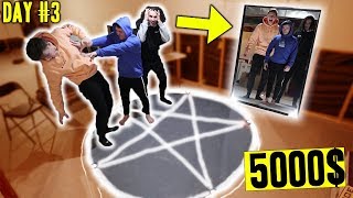 LAST PERSON TO LEAVE THE PENTAGRAM WINS 5000 CASH SCARY [upl. by Goulette]