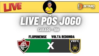 Live pós jogo Fluminense x Volta Redonda [upl. by Una]