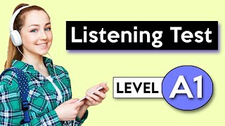 A1 Listening Test  English Listening Test [upl. by Mauricio]