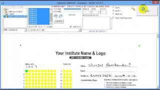 OMR Sheet Checker Software Operation Read Scanned Sheets [upl. by Chaiken]