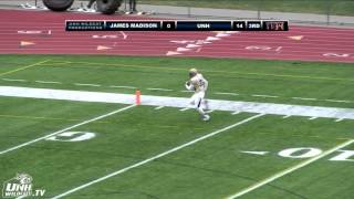 UNH Football Highlights vs James Madison 110913 [upl. by Notlrak]