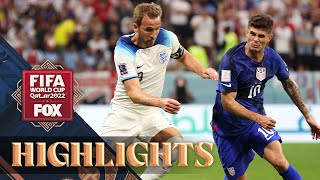 England vs United States Highlights  2022 FIFA World Cup [upl. by Ecirum]