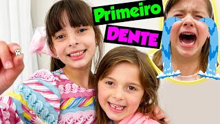 HELENA CHOROU MUITO PARA TIRAR O DENTE 🦷 JÉSSICA GODAR LAURINHA E HELENA E GABRIEL [upl. by Ydnerb]