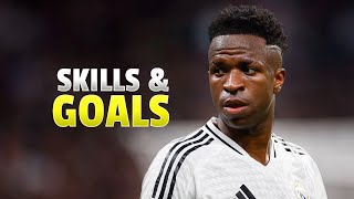 Vinicius Junior 2024  Crazy Skills amp Goals  HD [upl. by Enelym736]