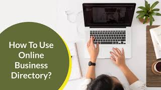 How To Use Online Business Directory [upl. by Amoreta]